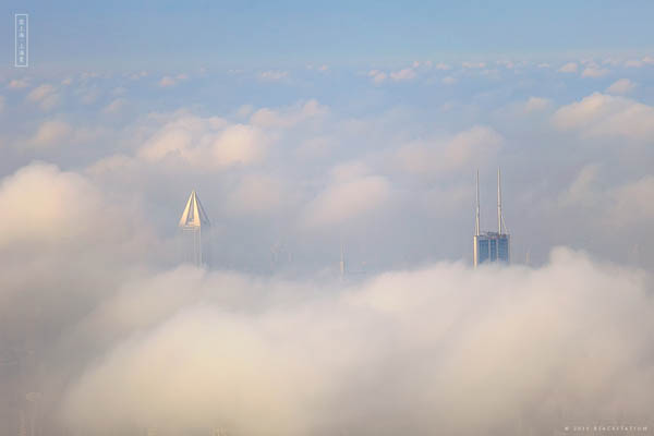 Rangkaian Foto Gedung Pencakar Langit Ikonik di Shanghai 