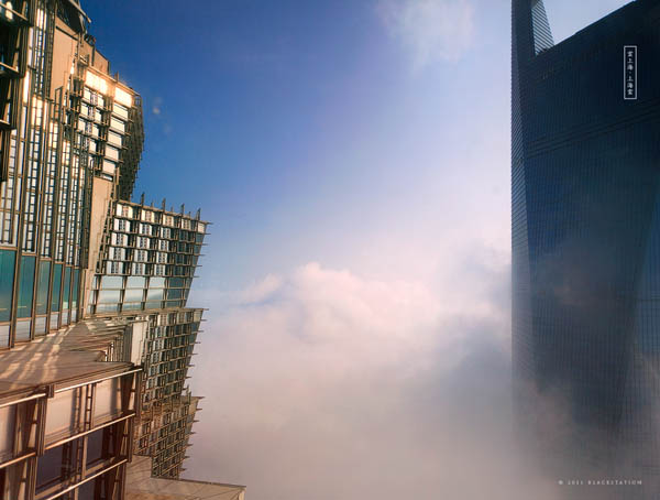 Rangkaian Foto Gedung Pencakar Langit Ikonik di Shanghai 