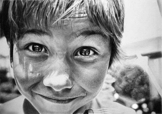 Seniman / Artist dengan Kemampuan Hyperrealism