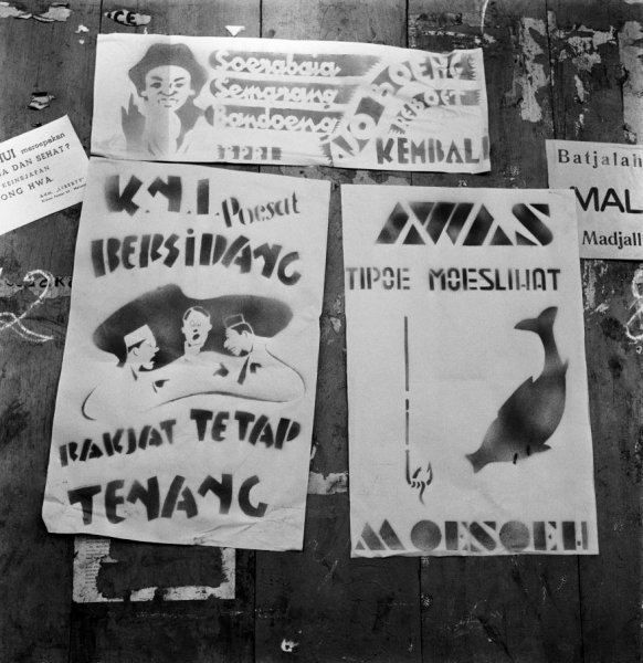 Mural, Grafiti dan Poster Tentang Perjuangan Kemerdekaan Indonesia! Keren gans!