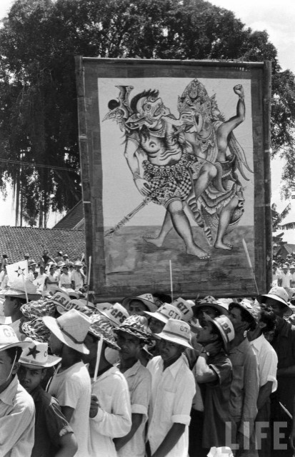 Foto-Foto Suasana Pemilihan Umum (Pemilu) Indonesia 1955