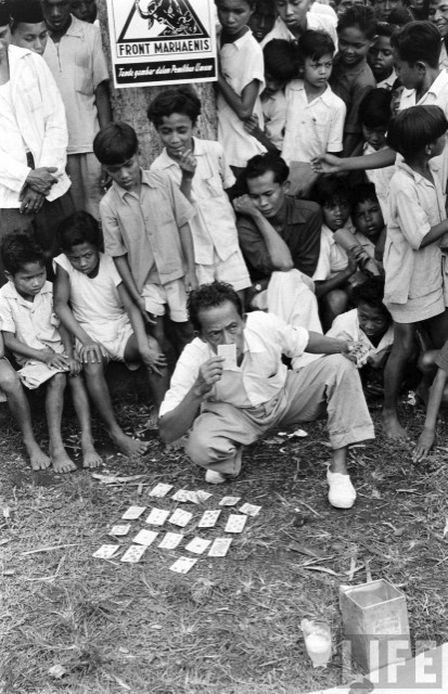 Foto-Foto Suasana Pemilihan Umum (Pemilu) Indonesia 1955