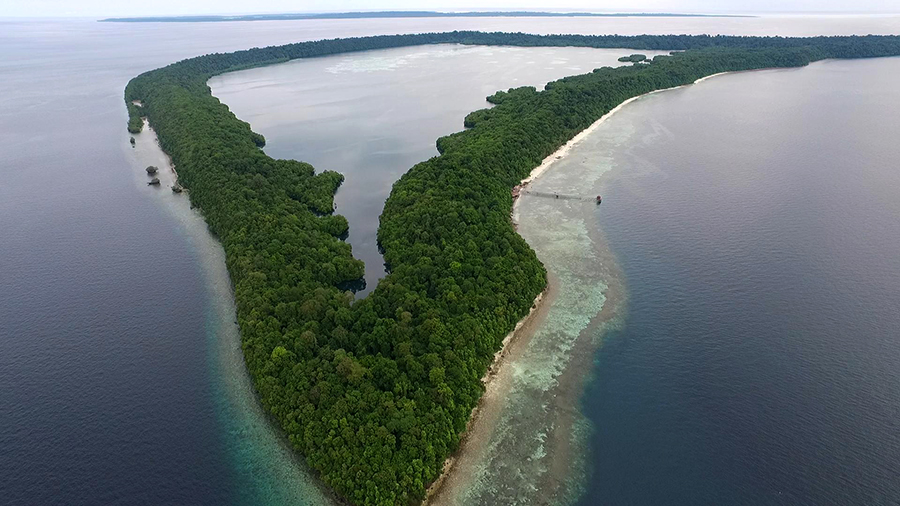 coc-reg-kaltim-uniknya-pulau-kakaban-tengahnya-danau-dan-pinggirnya-laut