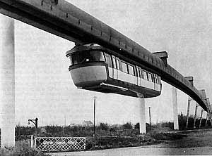 Macam macam bentuk monorail di seluruh dunia