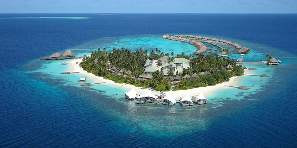 Keindahan Pantai di Maladewa Island