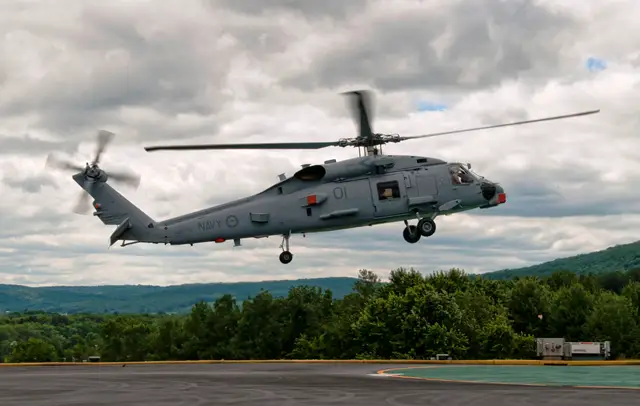 Australian Navy Officially Inducts MH-60R Seahawk Maritime Helicopter