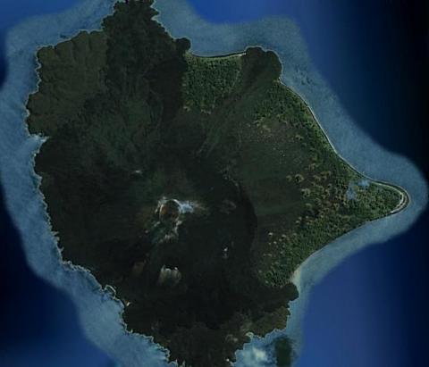 Java Plateau Gunung berapi sebesar propinsi