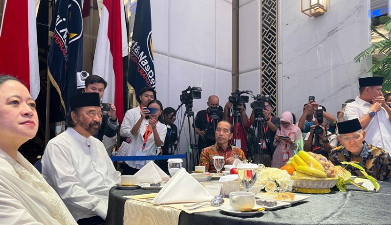 Bukber Nasdem, Jokowi, Puan, dan Pramono Hadir, Anies tidak Ada
