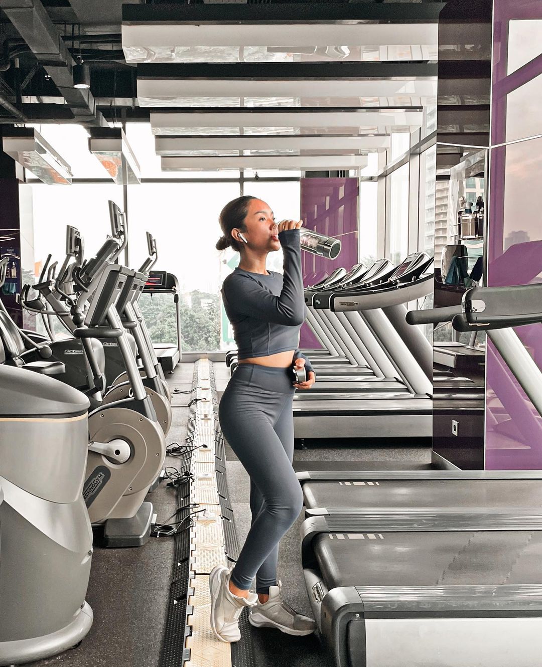 5 Potret Seru Cita Citata saat Nge-Gym, Ingatkan untuk Selalu Fit!