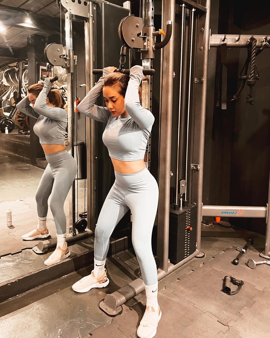 5 Potret Seru Cita Citata saat Nge-Gym, Ingatkan untuk Selalu Fit!