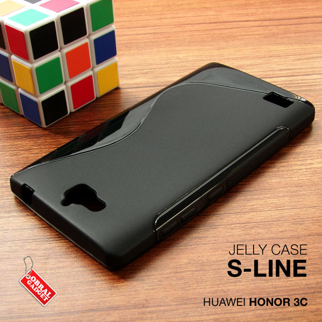 Silicon Jelly Soft Hard Leather Flip Case Huawei Ascend P6 Honor U8860 3C Y511 Mate