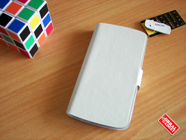 Anti Gores Glare, Case Hard Jelly Softcase, Silicon, Leather Flip Lenovo A690 A800