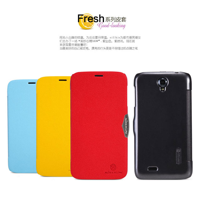 Silicon Jelly Soft Hard Leather Flip Case Cover Lenovo A850 A859 K910 S960 Vibe X Z