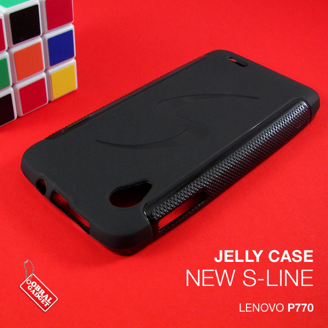 Silicon Jelly Soft Hard Leather Flip Case Cover Lenovo A690 A800 P770 P700i K860 S720