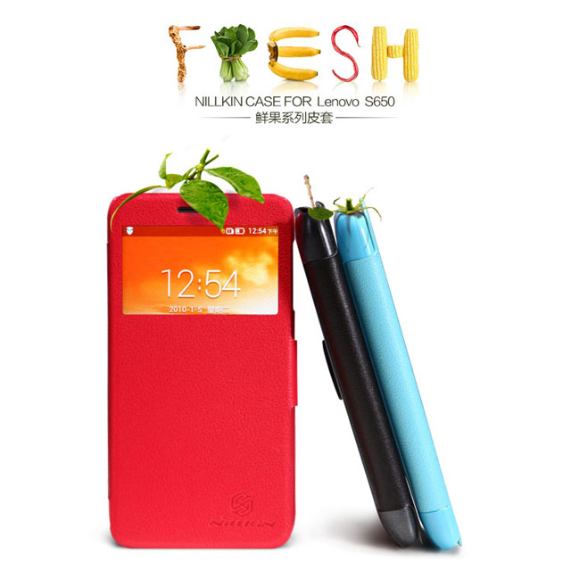 Silicon Jelly Soft Hard Leather Flip Case Cover Lenovo S850 S860 A526 A536 S650 S660