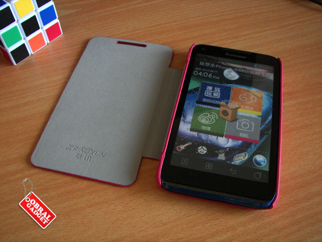 Silicon Jelly Soft Hard Leather Flip Case Cover Lenovo A316 S930 S920 K900 S890 S880