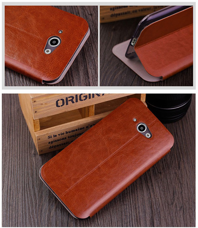 Silicon Jelly Soft Hard Leather Flip Case Cover Lenovo A316 S930 S920 K900 S890 S880