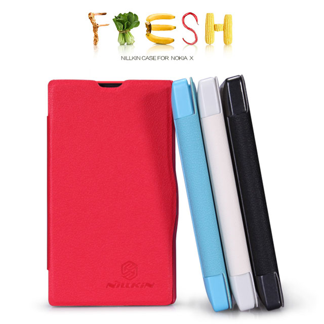 Silicon Jelly Soft Leather Flip Case Cover Nokia X X2 XL Lumia 520 530 630 620 625 N9