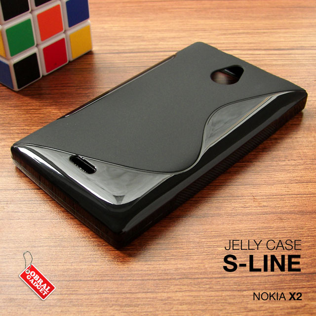 Silicon Jelly Soft Leather Flip Case Cover Nokia X X2 XL Lumia 520 530 630 620 625 N9