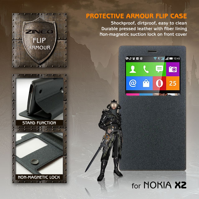 Silicon Jelly Soft Leather Flip Case Cover Nokia X X2 XL Lumia 520 530 630 620 625 N9