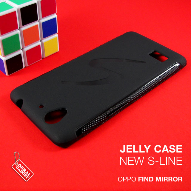 Silicon Jelly Soft Hard Leather Flip Case Cover Oppo Find 5 Mini Neo 3 N1 Joy Yoyo