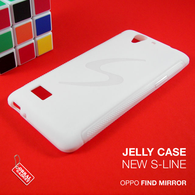 Silicon Jelly Soft Hard Leather Flip Case Cover Oppo Find 5 Mini Neo 3 N1 Joy Yoyo