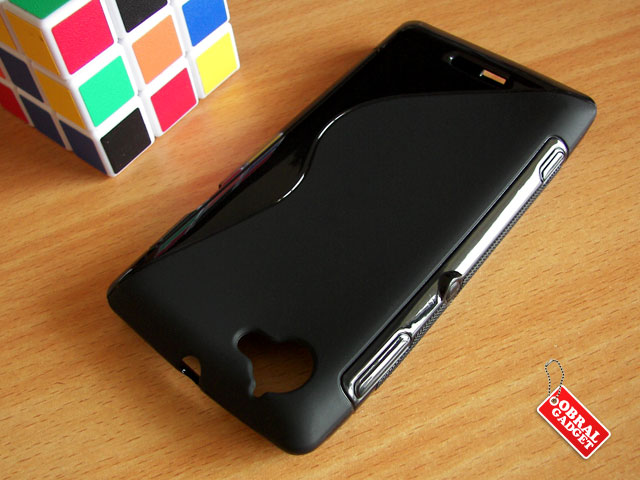 Soft Silicon Jelly Hard Leather Flip Case Cover Sony Xperia C E M L SP Neo-L Miro