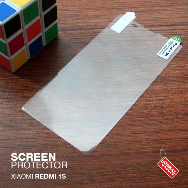 Anti Gores Glare Soft Silicon Jelly Hard Leather Flip Case Cover Xiaomi Redmi 1s Note