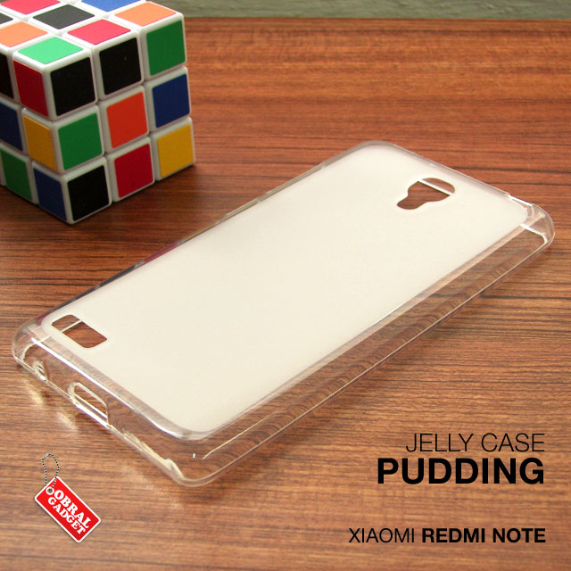 Anti Gores Glare Soft Silicon Jelly Hard Leather Flip Case Cover Xiaomi Redmi 1s Note