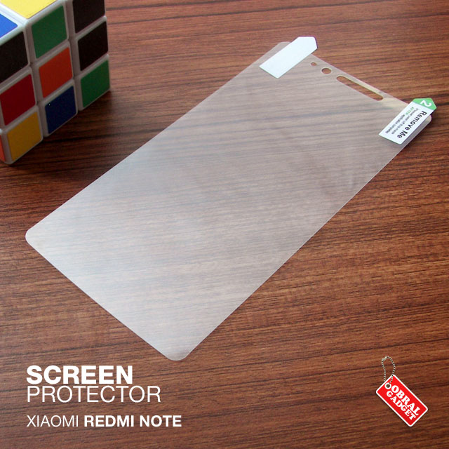 Anti Gores Glare Soft Silicon Jelly Hard Leather Flip Case Cover Xiaomi Redmi 1s Note