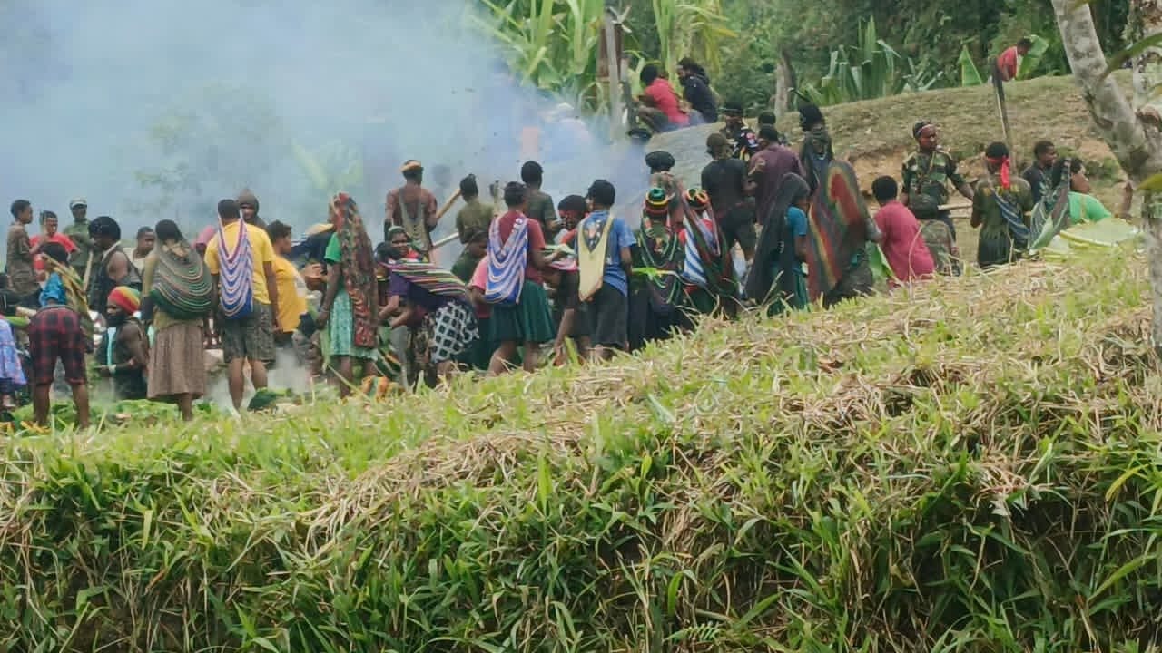 OPM Sebut Ledakan Terjadi di Halaman Gereja Bukit Zaitun Intan Jaya