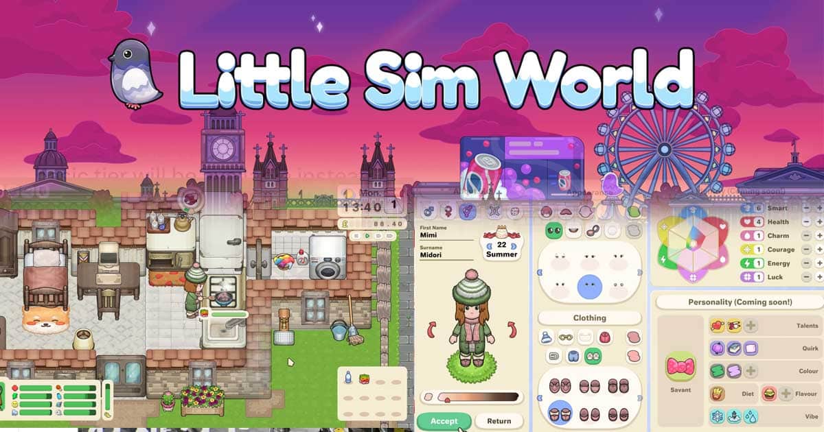 Little Sim World: Persilangan Stardew Valley dan The Sims yang Wajib Dimainin!