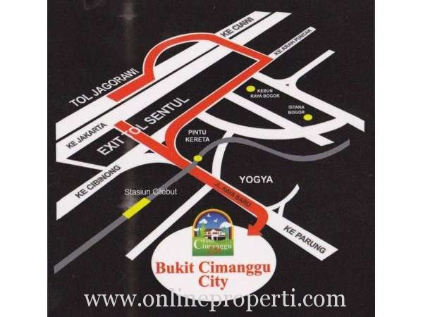 Jual Rumah Baru Strategis di Bukit Cimanggu City Kota Bogor MD168