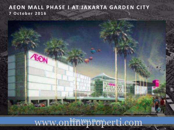 Cluster Termewah di Jakarta Garden City, Palm Spring Residences AG942