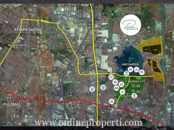 Cluster Termewah di Jakarta Garden City, Palm Spring Residences AG942