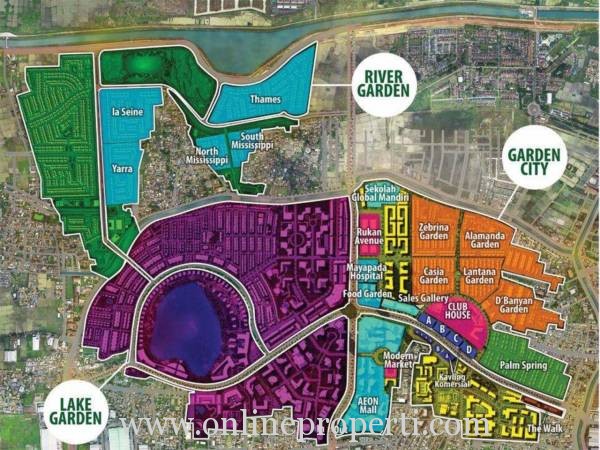 Cluster Termewah di Jakarta Garden City, Palm Spring Residences AG942