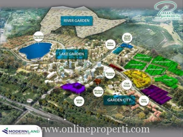 Cluster Termewah di Jakarta Garden City, Palm Spring Residences AG942