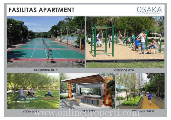 Apartemen Osaka Riverview PIK2 Sedayu Indo City MD564