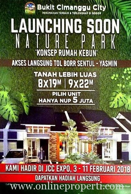Rumah Murah Dan, Bagus di Bukit Cimanggu City Bogor Cluster Magnolia Md648