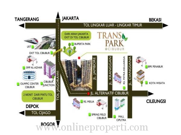 Apartemen Transpark Cibubur Fasilitas Terlengkap MD655