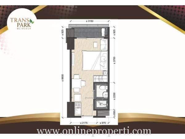 Apartemen Transpark Cibubur Fasilitas Terlengkap MD655