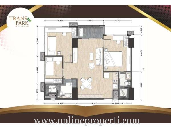 Apartemen Transpark Cibubur Fasilitas Terlengkap MD655