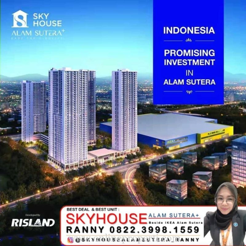 Sky House Alam Sutera+, Apartemen Millenial di CBD Alam Sutera MP341