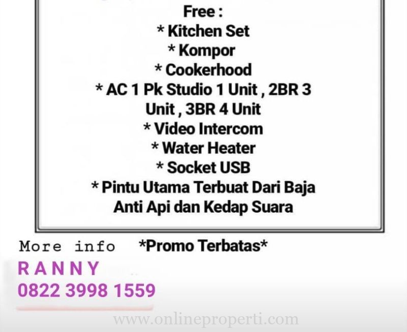 Sky House Alam Sutera+, Apartemen Millenial di CBD Alam Sutera MP341