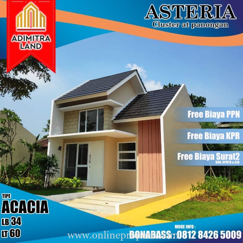 Cluster Asteria, Strategis & Ekslusif di Panongan Tangerang