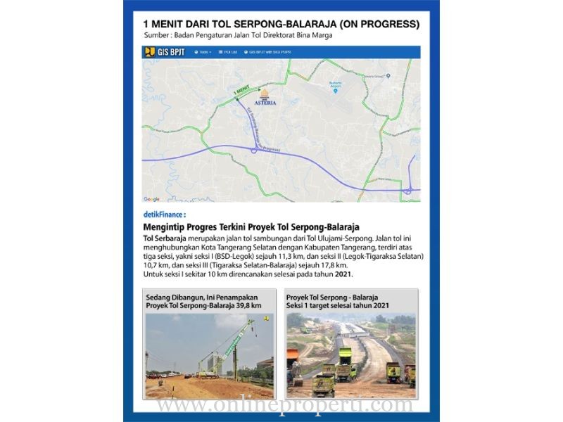 Cluster Asteria, Strategis & Ekslusif di Panongan Tangerang