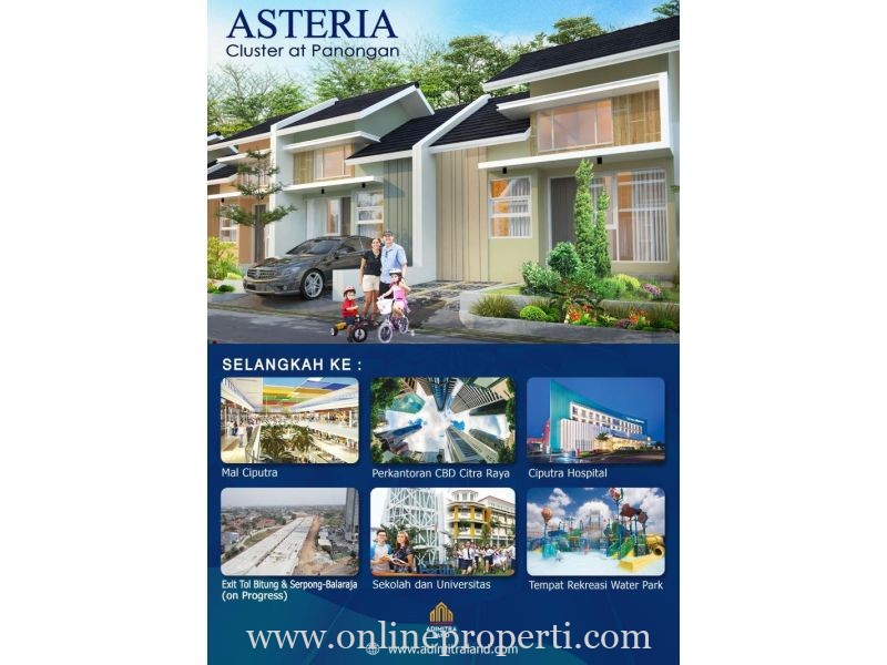 Cluster Asteria, Strategis & Ekslusif di Panongan Tangerang