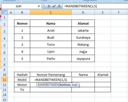 Begini 7 Langkah Mudah Mengocok Arisan dengan Microsoft Excel, Agan Sudah Tahu?