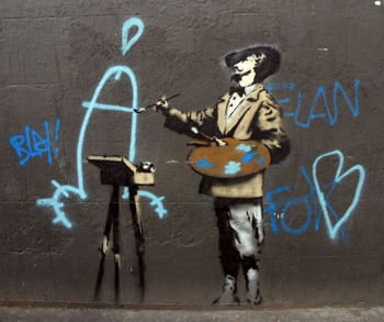 &#9733;&#9733;&#91;Banksy&#93; &#9658; Graffiti yang Gak Ngotorin &#91;++Pict&#93; &#91;akan di Update&#93;&#9733;&#9733;