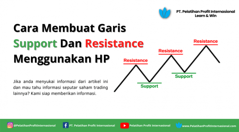 Cara Membuat Garis Support Dan Resistance Menggunakan HP | KASKUS